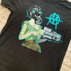 Ministry Industrial Strength 2022 Tour Moral Hygiene Gasmask Tee Shirt Large Al